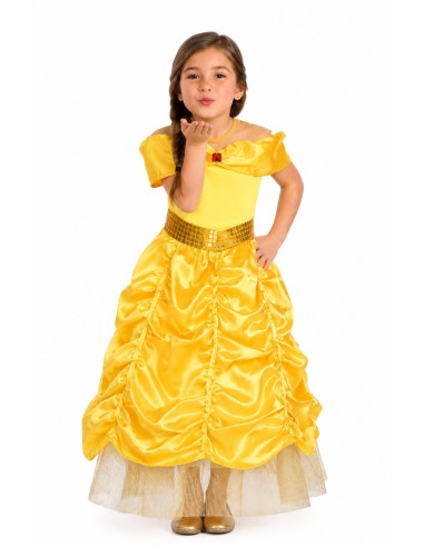 Costume Principessa Dorata | Costumi per Bambini Il Re del Carnevale